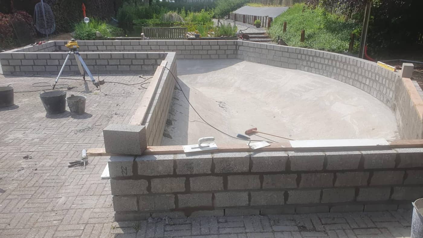 Renovatiewerf van Bouwwerken Bouttelisier in West-Vlaanderen